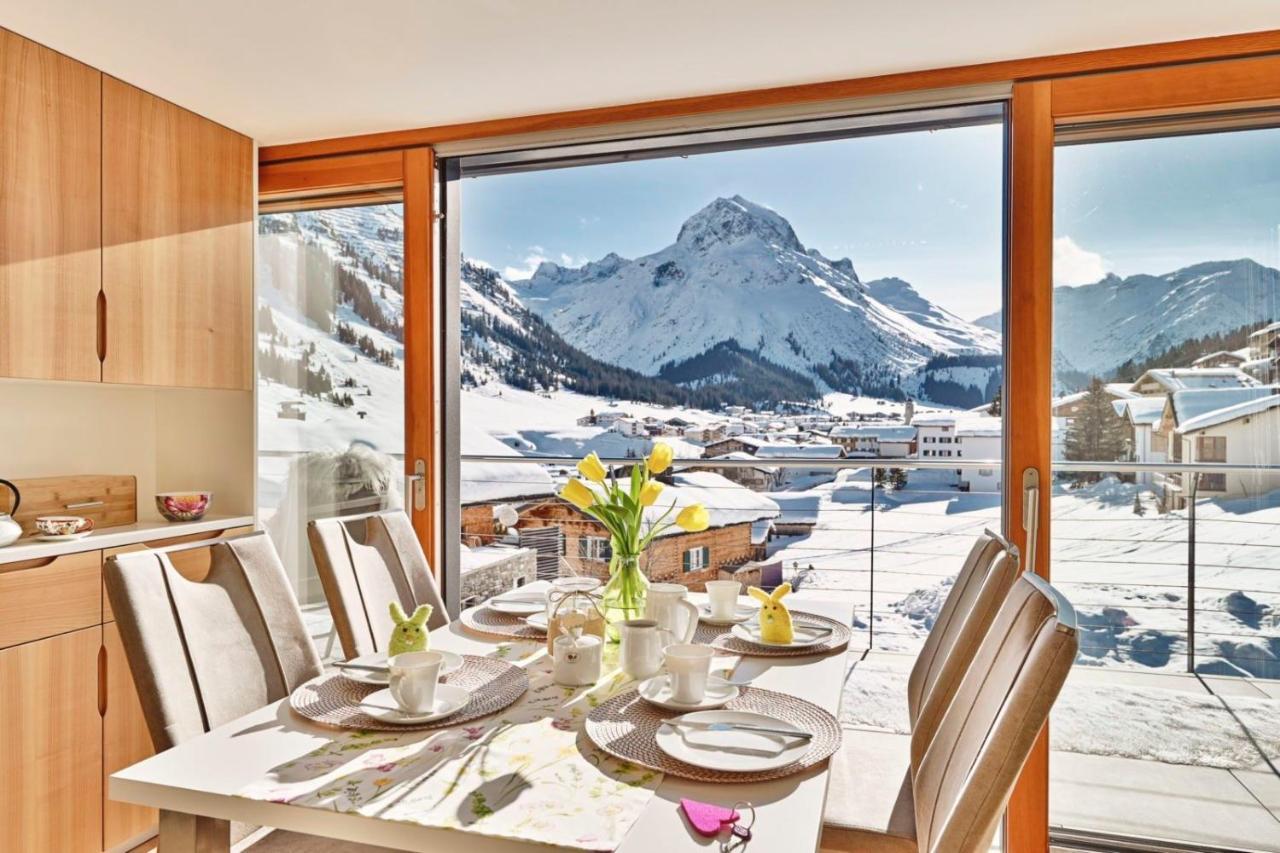 Appartements Haus Dr Muxel Lech am Arlberg Eksteriør bilde